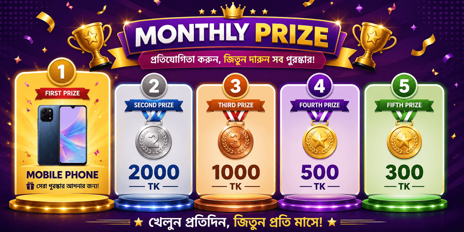 Monthly Prize